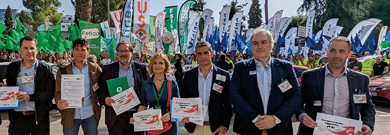 El sindicalismo independiente moviliza a la ciudadanía para recuperar poder adquisitivo