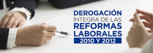 La Plataforma Sindical Plural pide la derogación íntegra de las reformas laborales de 2010 y 2012