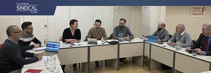 La Plataforma Sindical Plural trasladará al Gobierno su reivindicación de Igualdad Sindical.